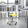 image:imageFlash Furniture Taylor Vibrant Yellow Tractor Seat and Chrome Stool
