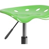image:imageFlash Furniture Vibrant Pink Tractor Seat and Chrome Swivel Stool with Heavy Duty Chrome Base and Dual Wheel CastersApple Green