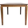 image:imageFlash Furniture 60 Solid Wood Dining Table Brown  Commercial Grade Water Resistant Finish Heavy Duty Construction
