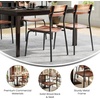 image:imageFlash Furniture Commercial Metal Dining Chair Antique Copper 2Pack  Black Metal FramesAntique Copper