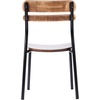 image:imageFlash Furniture Commercial Metal Dining Chair Antique Copper 2Pack  Black Metal FramesAntique Copper
