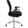 image:imageFlash Furniture HERCULES Series 247 Intensive Use 300 lb Rated Black Mesh Multifunction Ergonomic Office Chair with Seat Slider  Seat Slider Mesh Back 247 Intensive Use Multifunction 300 LBS Weight CapacityBlack Fabric