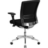 image:imageFlash Furniture HERCULES Series 247 Intensive Use 300 lb Rated Black Mesh Multifunction Ergonomic Office Chair with Seat Slider  Seat Slider Mesh Back 247 Intensive Use Multifunction 300 LBS Weight CapacityBlack Fabric