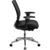 image:imageFlash Furniture HERCULES Series 247 Intensive Use 300 lb Rated Black Mesh Multifunction Ergonomic Office Chair with Seat Slider  Seat Slider Mesh Back 247 Intensive Use Multifunction 300 LBS Weight CapacityBlack Leathersoft