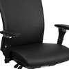 image:imageFlash Furniture HERCULES Series 247 Intensive Use 300 lb Rated Black Mesh Multifunction Ergonomic Office Chair with Seat Slider  Seat Slider Mesh Back 247 Intensive Use Multifunction 300 LBS Weight CapacityBlack Leathersoft