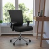 image:imageFlash Furniture HERCULES Series 247 Intensive Use 300 lb Rated Black Mesh Multifunction Ergonomic Office Chair with Seat Slider  Seat Slider Mesh Back 247 Intensive Use Multifunction 300 LBS Weight CapacityBlack Leathersoft