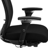image:imageFlash Furniture HERCULES Series 247 Intensive Use 300 lb Rated Black Mesh Multifunction Ergonomic Office Chair with Seat Slider  Seat Slider Mesh Back 247 Intensive Use Multifunction 300 LBS Weight CapacityBlack FabricMesh