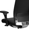 image:imageFlash Furniture HERCULES Series 247 Intensive Use 300 lb Rated Black Mesh Multifunction Ergonomic Office Chair with Seat Slider  Seat Slider Mesh Back 247 Intensive Use Multifunction 300 LBS Weight CapacityBlack Leathersoft