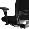 image:imageFlash Furniture HERCULES Series 247 Intensive Use 300 lb Rated Black Mesh Multifunction Ergonomic Office Chair with Seat Slider  Seat Slider Mesh Back 247 Intensive Use Multifunction 300 LBS Weight CapacityBlack Fabric