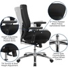 image:imageFlash Furniture Hercules 247 Big amp Tall Mesh Office Chair Black  350 LB Capacity Intensive Use Lumbar Support