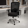 image:imageFlash Furniture Hercules 247 Big amp Tall Mesh Office Chair Black  350 LB Capacity Intensive Use Lumbar Support