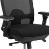 image:imageFlash Furniture Hercules 247 Big amp Tall Mesh Office Chair Black  350 LB Capacity Intensive Use Lumbar Support