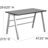 image:imageFlash Furniture Hoover High Profile Desk