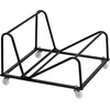 image:imageFlash Furniture Sled Base Stack Chair Dolly  Durable Construction Commercial UseSet of 6