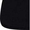 image:imageFlash Furniture Soft Black Fabric Chiavari Chair Cushion  Soft Fabric Hook and Loop Fastener Replacement CushionBlack