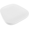 image:imageFlash Furniture Soft Black Fabric Chiavari Chair Cushion  Soft Fabric Hook and Loop Fastener Replacement CushionSnow White
