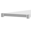 image:imageFlash Furniture Stainless Steel Adjustable Shelf  Adjustable Lower Shelf for 24 x 48 Stainless Steel Tables24 x 36