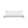 image:imageFlash Furniture Stainless Steel Adjustable Shelf  Adjustable Lower Shelf for 24 x 48 Stainless Steel Tables24 x 36