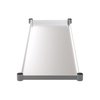 image:imageFlash Furniture Stainless Steel Adjustable Shelf  Adjustable Lower Shelf for 24 x 48 Stainless Steel Tables24 x 60