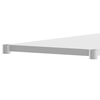 image:imageFlash Furniture Stainless Steel Adjustable Shelf  Adjustable Lower Shelf for 24 x 48 Stainless Steel Tables24 x 72