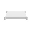 image:imageFlash Furniture Stainless Steel Adjustable Shelf  Adjustable Lower Shelf for 24 x 48 Stainless Steel Tables24 x 72