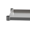 image:imageFlash Furniture Stainless Steel Adjustable Shelf  Adjustable Lower Shelf for 24 x 48 Stainless Steel Tables30 x 72