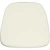 image:imageFlash Furniture Soft Black Fabric Chiavari Chair Cushion  Soft Fabric Hook and Loop Fastener Replacement CushionIvory