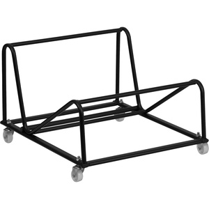 image:imageFlash Furniture Sled Base Stack Chair Dolly  Durable Construction Commercial UseSet of 6