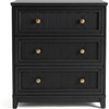 image:imageMartha Stewart Bedford Modular Fluted Storage Cabinet Fern Green Set of 2  Adjustable Shelf SoftClose Doors Brushed Stainless Steel Hardware Solid Wood Frame and LegsBlack FrameGold Hardware
