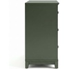 image:imageMartha Stewart Bedford Modular Fluted Storage Cabinet Fern Green Set of 2  Adjustable Shelf SoftClose Doors Brushed Stainless Steel Hardware Solid Wood Frame and LegsFern Green FrameGunmetal Hardware