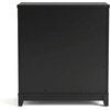 image:imageMartha Stewart Bedford Modular Fluted Storage Cabinet Fern Green Set of 2  Adjustable Shelf SoftClose Doors Brushed Stainless Steel Hardware Solid Wood Frame and LegsBlack FrameGold Hardware