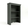 image:imageMartha Stewart Bedford Modular Fluted Storage Cabinet Fern Green Set of 2  Adjustable Shelf SoftClose Doors Brushed Stainless Steel Hardware Solid Wood Frame and LegsFern Green FrameGunmetal Hardware