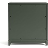 image:imageMartha Stewart Bedford Modular Fluted Storage Cabinet Fern Green Set of 2  Adjustable Shelf SoftClose Doors Brushed Stainless Steel Hardware Solid Wood Frame and LegsFern Green FrameGunmetal Hardware