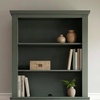image:imageMartha Stewart Bedford Modular Fluted Storage Cabinet Fern Green Set of 2  Adjustable Shelf SoftClose Doors Brushed Stainless Steel Hardware Solid Wood Frame and LegsFern Green FrameGunmetal Hardware