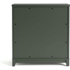 image:imageMartha Stewart Bedford Modular Fluted Storage Cabinet Fern Green Set of 2  Adjustable Shelf SoftClose Doors Brushed Stainless Steel Hardware Solid Wood Frame and LegsFern Green FrameGunmetal Hardware