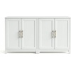 image:imageMartha Stewart Bedford Modular Shaker Cabinet and Hutch Bedford Gray  Adjustable Cabinet Shelf SoftClose Glass Doors Brushed Stainless Steel Hardware 2 Hutch ShelvesWhite FrameGold Hardware
