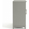 image:imageMartha Stewart Bedford Modular Shaker Cabinet and Hutch Bedford Gray  Adjustable Cabinet Shelf SoftClose Glass Doors Brushed Stainless Steel Hardware 2 Hutch ShelvesBedford Gray FrameBrushed Stainless Steel Hardware