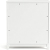 image:imageMartha Stewart Bedford Modular Shaker Cabinet and Hutch Bedford Gray  Adjustable Cabinet Shelf SoftClose Glass Doors Brushed Stainless Steel Hardware 2 Hutch ShelvesWhite FrameGold Hardware