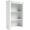image:imageMartha Stewart Bedford Modular Shaker Cabinet and Hutch Bedford Gray  Adjustable Cabinet Shelf SoftClose Glass Doors Brushed Stainless Steel Hardware 2 Hutch ShelvesWhite FrameGold Hardware