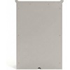 image:imageMartha Stewart Lily Pond Modular 3 Drawer Cabinet and Hutch Sharkey Gray  Brushed Stainless Hardware PreAssembled Drawer Glides Solid Wood FrameLegs Open Hutch Shelves Rear Cord ManagementSharkey Gray