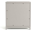 image:imageMartha Stewart Lily Pond Modular 3 Drawer Cabinet and Hutch Sharkey Gray  Brushed Stainless Hardware PreAssembled Drawer Glides Solid Wood FrameLegs Open Hutch Shelves Rear Cord ManagementSharkey Gray FrameBrushed Stainless Steel Hardware