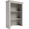 image:imageMartha Stewart Lily Pond Modular 3 Drawer Cabinet and Hutch Sharkey Gray  Brushed Stainless Hardware PreAssembled Drawer Glides Solid Wood FrameLegs Open Hutch Shelves Rear Cord ManagementSharkey Gray