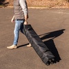 image:imageFlash Furniture 10x10 Pop Up Canopy Tent with Wheeled Case Black  Included Sandbags Portable Tailgate and Event Use Easy Setup