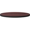image:imageFlash Furniture 24 Round Reversible Table Top BlackMahogany  Reversible Laminate Top Durable Construction Commercial Use3