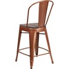 image:imageFlash Furniture Carly 24 High Copper Metal Counter Height Stool with Back and Wood Seat4