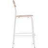 image:imageFlash Furniture Commercial Grade Metal Bar Stool White 2PackAntique White