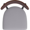 image:imageFlash Furniture Commercial Steel Barstool Blue 2PackWalnut Wood BackGray Vinyl Seat