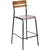 image:imageFlash Furniture Commercial Grade Metal Bar Stool White 2PackAntique Copper