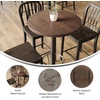 image:imageFlash Furniture 36x36 Wood Tabletop Dark BrownDark Brown