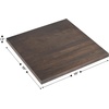image:imageFlash Furniture 36x36 Wood Tabletop Dark BrownDark Brown